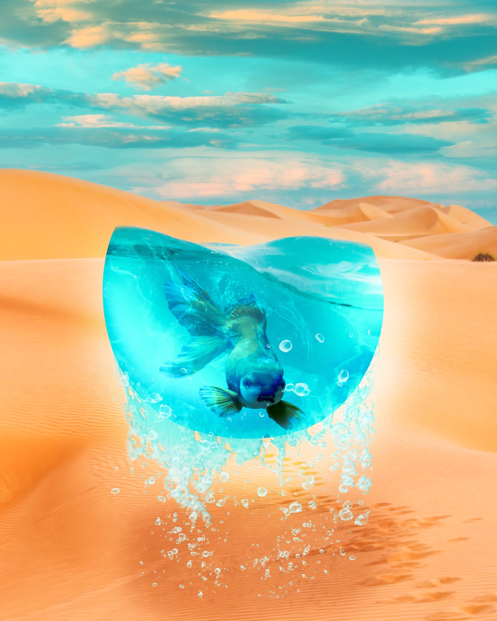Julie Blue Fish